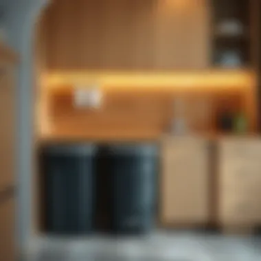 Magnificent Innovative Design: Base Cabinets for Garbage Cans Magnificent Innovative Design: Base Cabinets for Garbage Cans