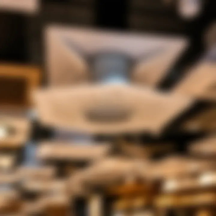 Variety of ceiling mount range exhaust fans on display