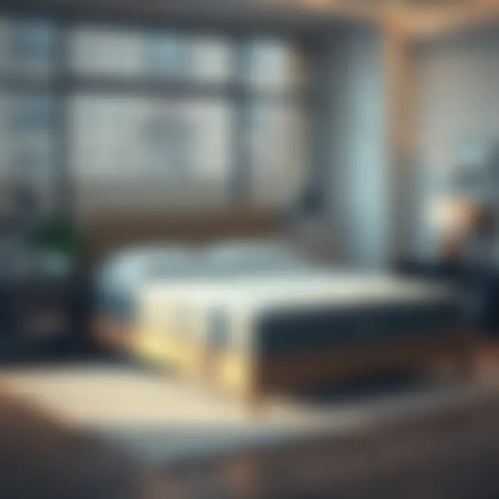 Comparison chart highlighting the advantages of memory foam mattresses
