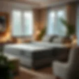 Luxurious Amazon King Memory Foam Mattress in a well-decorated bedroom setting