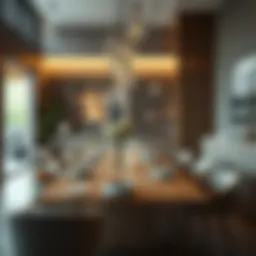 Exploring Dining Area Aesthetics through Imagery Introduction