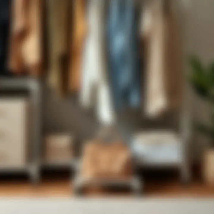 Variety of materials used in rolling clothes organizers