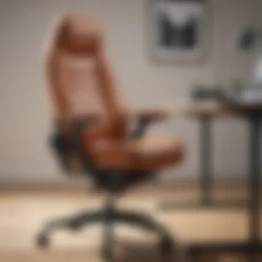 Ergonomic design features of office chairs