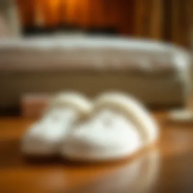 Material Choices for Optimal Comfort Comparison of different materials used in hotel slippers