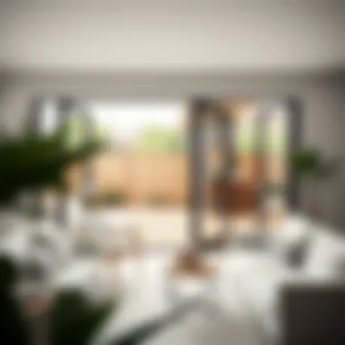 Seamless indoor-outdoor transition with bifold doors