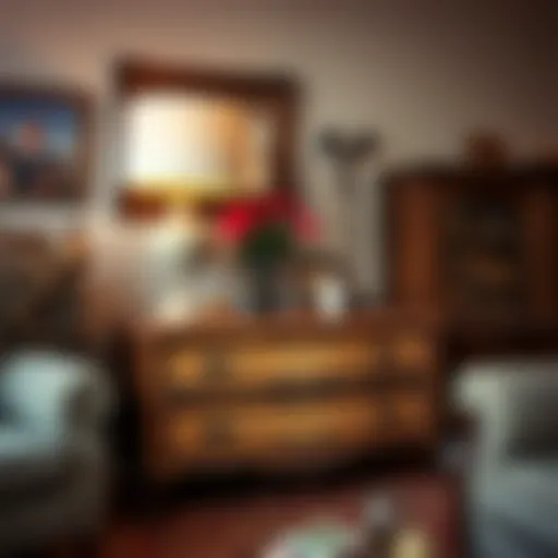 Charming vintage furniture piece showcasing unique design