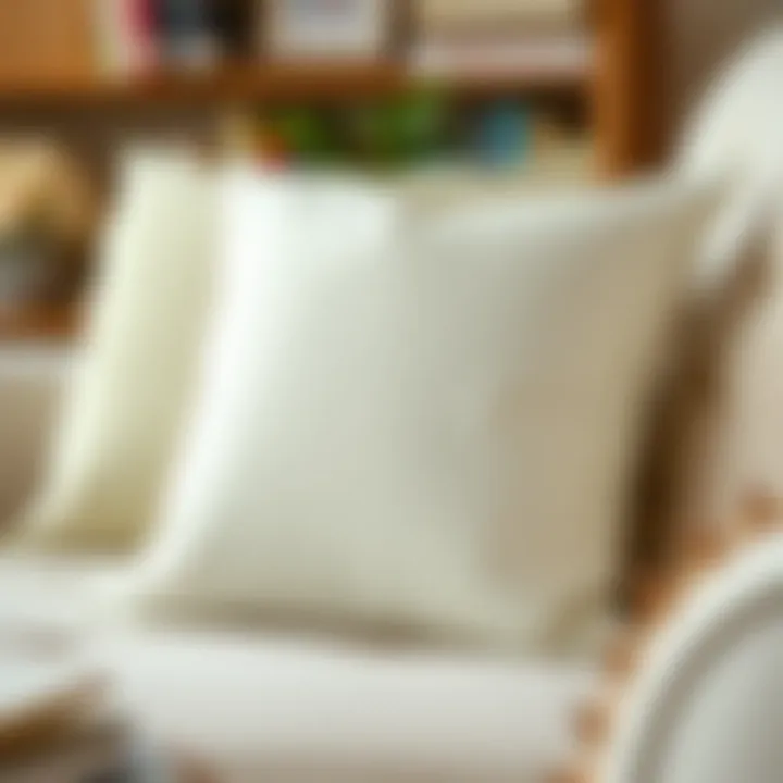 Method for maintaining the quality of pillow slipcovers