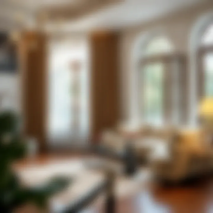 A stylish living room featuring a blend of comfort and contemporary design