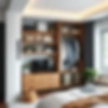 Maximizing Space with Hanging Bedroom Storage Solutions Summary