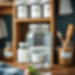 Organizing Laundry Spaces: The Art of Using Jars with Labels Introduction