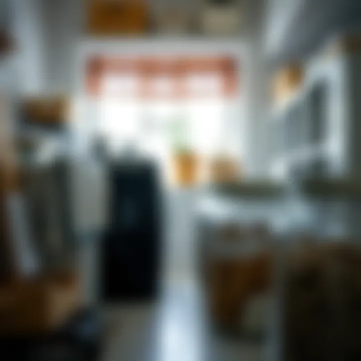 Notable Organizing Laundry Spaces: The Art of Using Jars with Labels