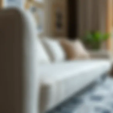 Materials and Construction Techniques Materials used in modern soft sofas highlighting texture and durability