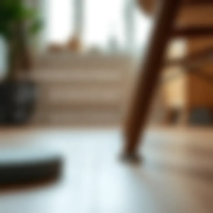 Diagram showing installation methods for floor protectors